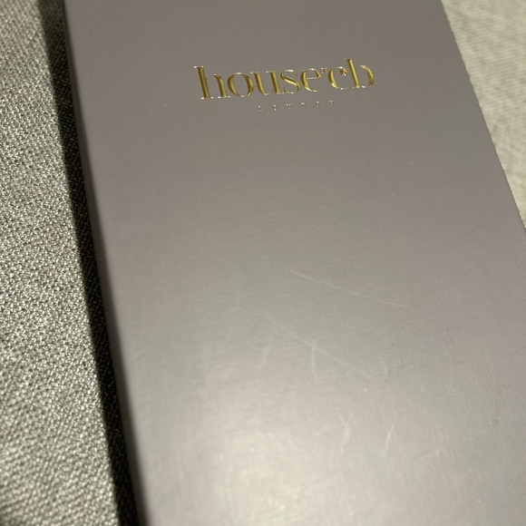 NWT HOUSE OF CB Alessandra Taupe One Shoulder crystallized dress Size S - Picture 5 of 6